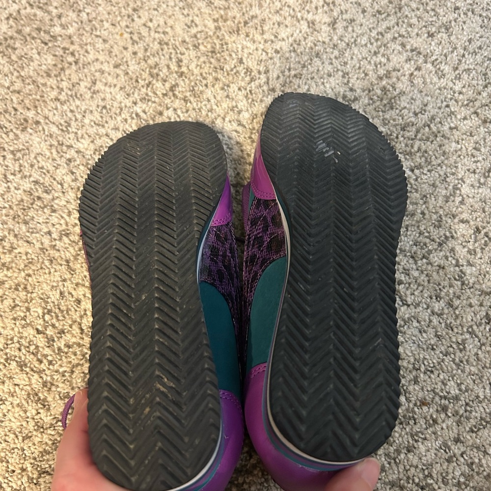 Puma Purple Teal Women's Sneakers - Picture 5 of 8